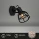 Briloner 2669-015 - Настенный точечный светильник RETRO 1xE14/25W/230V черный