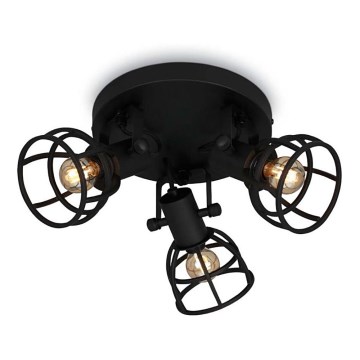 Briloner 2669-035 - Точечный светильник RETRO 3xE14/25W/230V