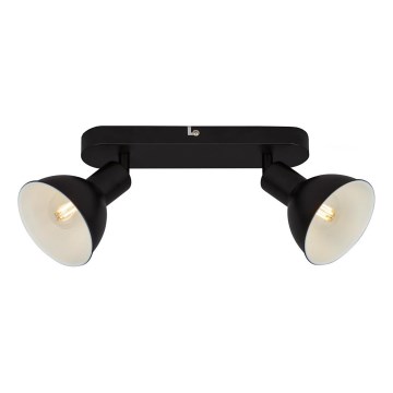 Briloner 2674-025 - Точечный светильник RETRO 2xE14/25W/230V черный