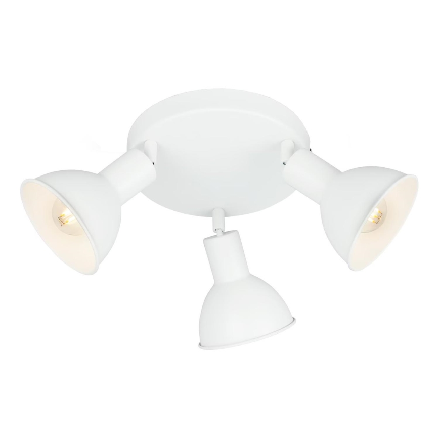 Briloner 2674-036 - Точечный светильник RETRO 3xE14/25W/230V белый