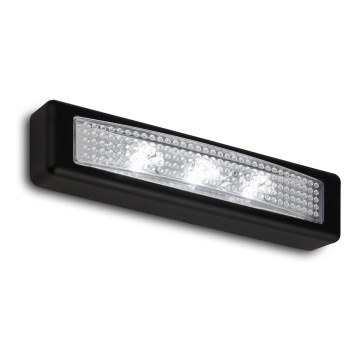 Briloner 2689-035 - Сенсорний навігаційний LED світильник LERO LED/0,18W/3xAAA чорний