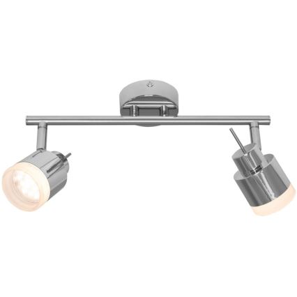 Briloner 2733-028 - LED точковий світильник для ванної SPLASH 2xLED/4W/230V IP44