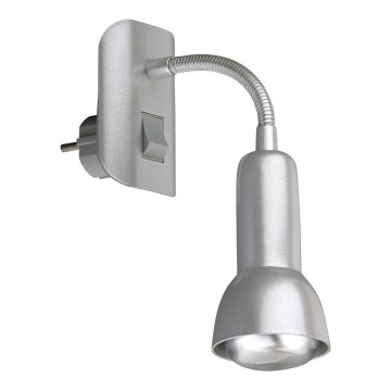 Briloner 2739-014P - Светильник в розетку 1xE14/25W/230V