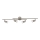 Briloner 2767-042 - Светодиодный точечный светильник SIMPLE 4xGU10/3W/230V