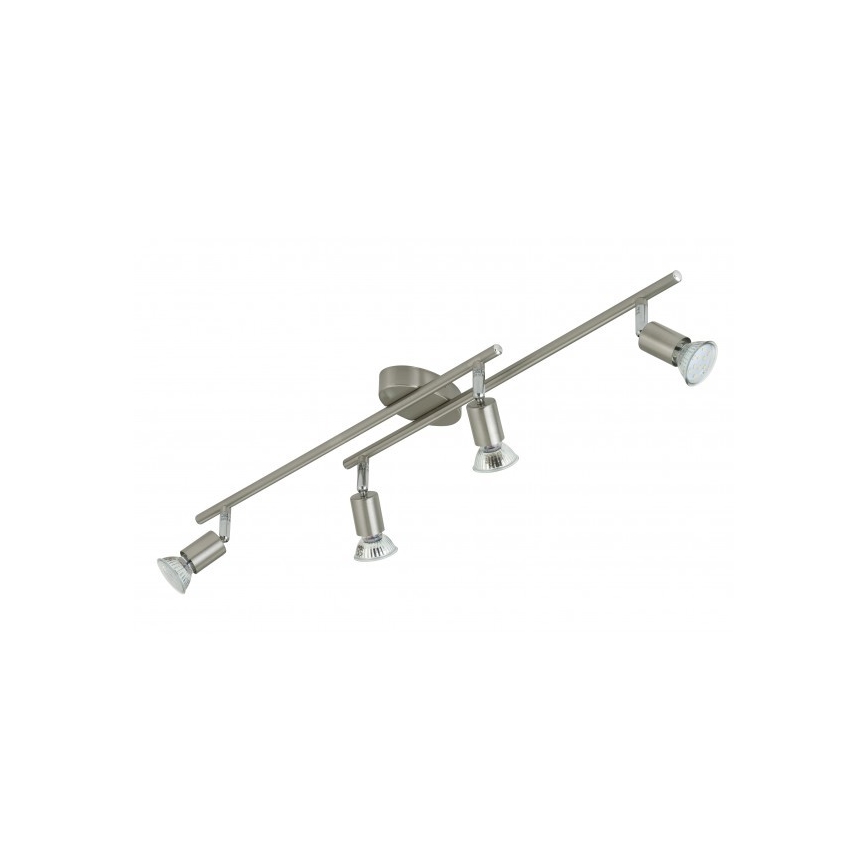 Briloner 2767-042 - Светодиодный точечный светильник SIMPLE 4xGU10/3W/230V