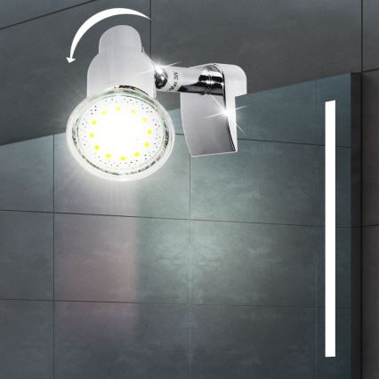 Briloner 2792-018 - Світлодіодне освітлення дзеркала SPLASH 1xGU10/3W/230V
