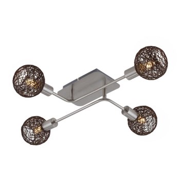 Briloner 2814-042 - Припотолочная люстра 4xE14/5,5W/230V