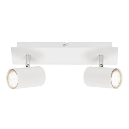 Briloner 2857-026 - Точечный светильник SPOT 2xGU10/40W/230V белый