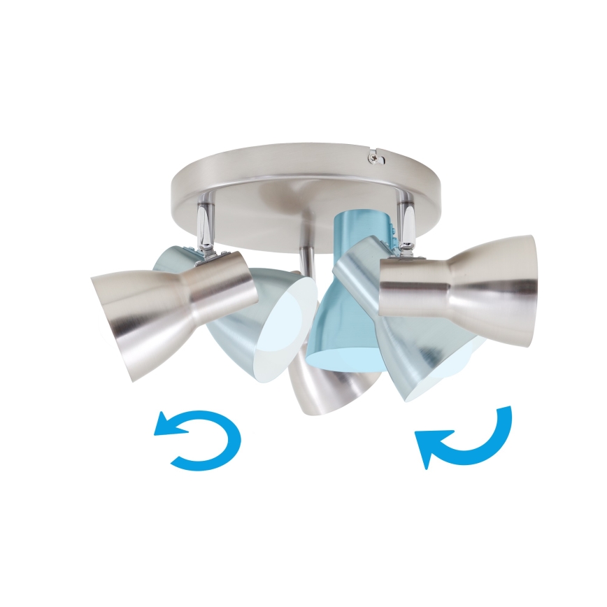 Briloner 2860-032 - Точковий світильник 3xE14/25W/230V