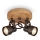 Briloner 2872-025R - Светодиодный точечный светильник SPOTLIGHT 2xGU10/5W/230V коричневый