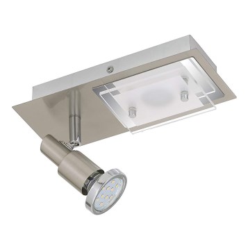 Briloner 2879-022 - Світлодіодний стельовий світильник COMBINATA 1xGU10/3W + LED/5W/230V