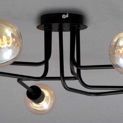 Briloner 2887-065 - Припотолочная люстра FARETTO 6xE27/60W/230V