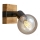Briloner 2900-011 - Настенный точечный светильник WOOD BASIC 1xE27/25W/230V