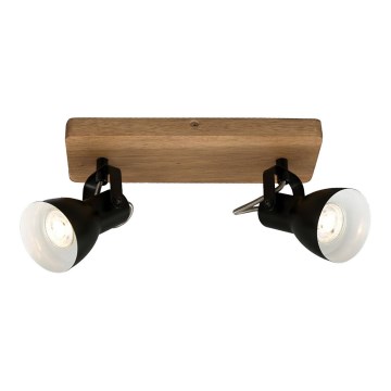 Briloner 2902-025 - Точечный светильник SPOT 2xGU10/35W/230V