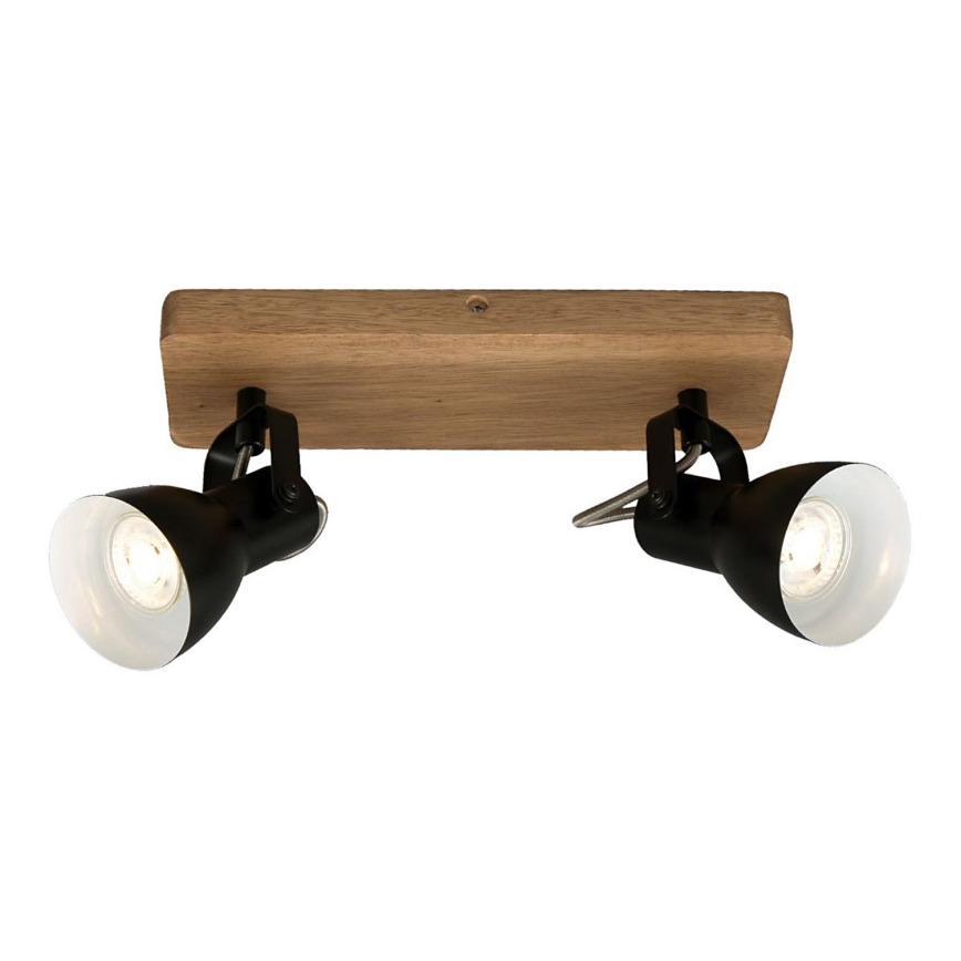 Briloner 2902-025 - Точковий світильник SPOT 2xGU10/35W/230V