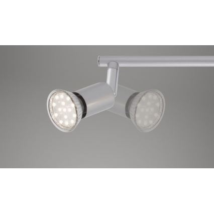 Briloner 2906-044 - Светодиодный точечный светильник PICCO 4xGU10/3W/230V