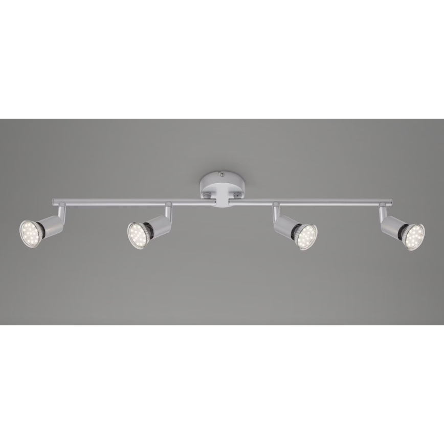 Briloner 2906-044 - Світлодіодний точковий світильник PICCO 4xGU10/3W/230V