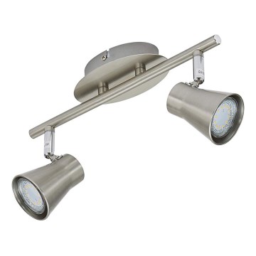 Briloner 2914-022 - Світлодіодний точковий світильник 2xGU10/3W/230V 3000K