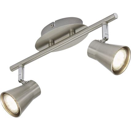 Briloner 2914-022 - Світлодіодний точковий світильник 2xGU10/3W/230V 3000K