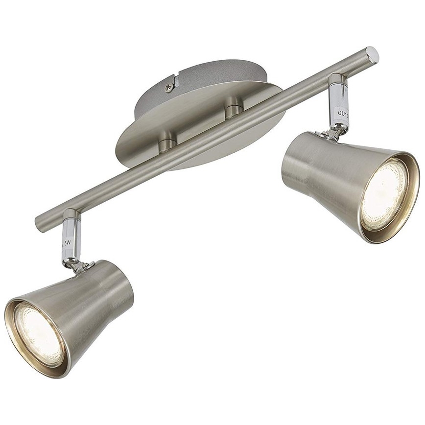 Briloner 2914-022 - Світлодіодний точковий світильник 2xGU10/3W/230V 3000K