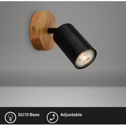 Briloner 2922-015 - Настінний точковий світильник SPOT 1xGU10/9W/230V