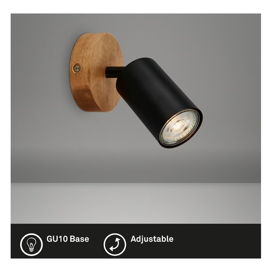 Briloner 2922-015 - Настінний точковий світильник SPOT 1xGU10/9W/230V