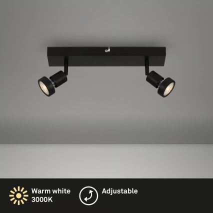 Briloner 2926-025 - LED точечный светильник 2xGU10/4,9Вт/230В