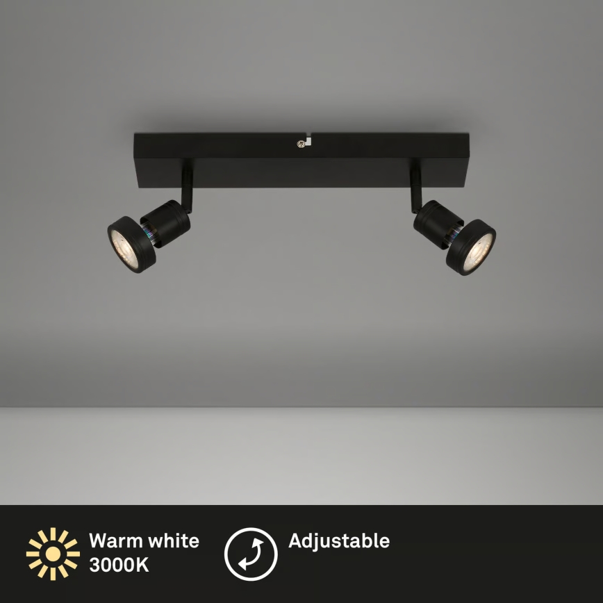 Briloner 2926-025 - LED точковий світильник 2xGU10/4,9W/230V