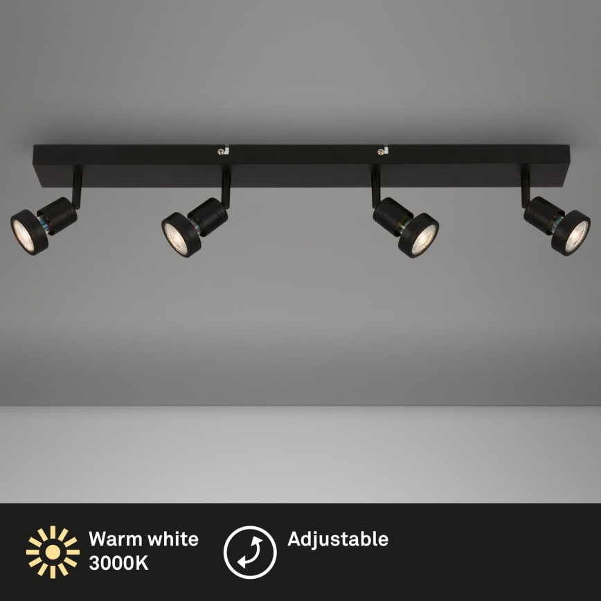 Briloner 2926-045 - LED точечный светильник 4xGU10/4,9W/230V