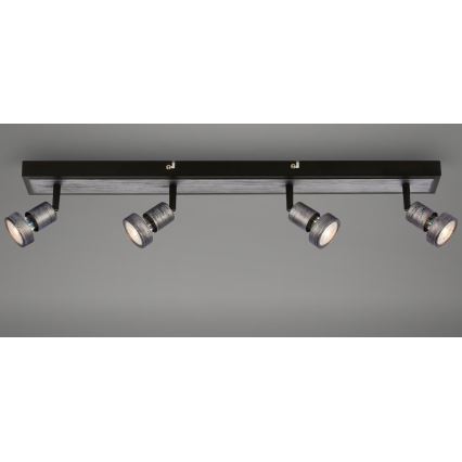 Briloner 2927-044 - Світлодіодний точковий світильник 4xGU10/4,9W/230V