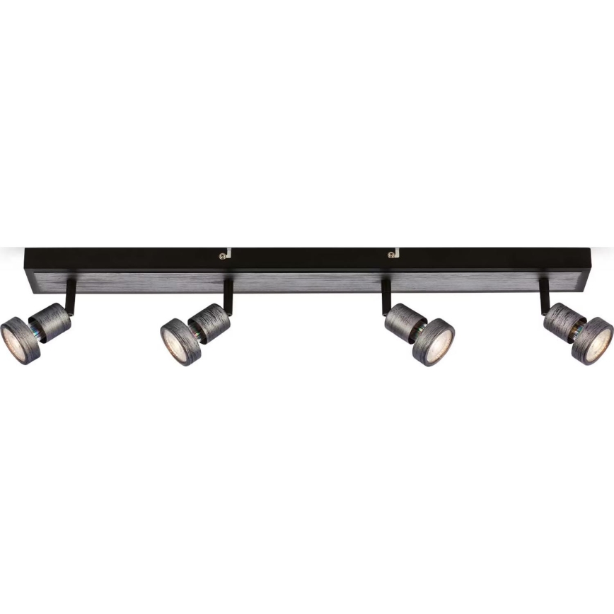 Briloner 2927-044 - Світлодіодний точковий світильник 4xGU10/4,9W/230V
