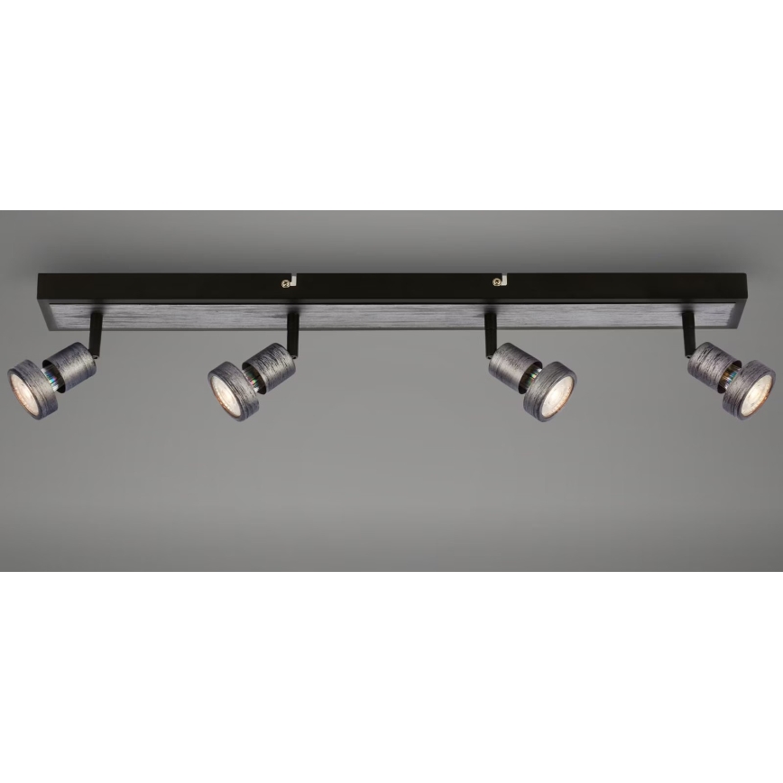 Briloner 2927-044 - Світлодіодний точковий світильник 4xGU10/4,9W/230V