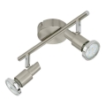 Briloner 2991-022 - Точковий LED світильник COOL 2xGU10/3W/230V