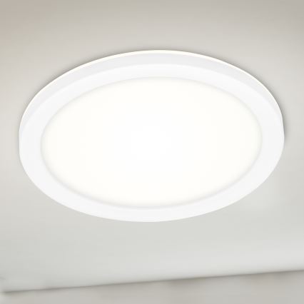 Briloner 3008-016 - Світлодіодний стельовий світильник LED/8W/230V діаметр 21 cm білий IP44