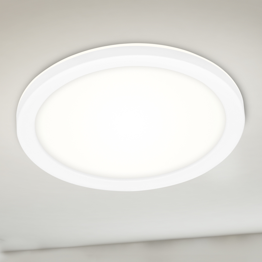 Briloner 3008-016 - Світлодіодний стельовий світильник LED/8W/230V діаметр 21 cm білий IP44