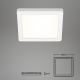 Briloner 3010-016 - Світлодіодний стельовий світильник LED/8W/230V 19x19 cm білий IP44