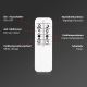 Briloner 3013-015 - Пристельова LED люстра з регулюванням яскравості FRAME LED/40W/230V 2700-6500K + пульт дистанційного керування