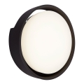 Briloner 3019-015 - Вуличний світлодіодний настінний світильник GENUA LED/18W/230V IP44 чорний