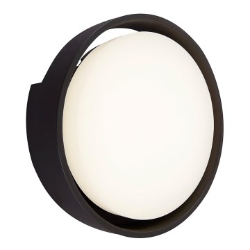Briloner 3019-015 - Вуличний світлодіодний настінний світильник GENUA LED/18W/230V IP44 чорний