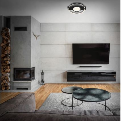 Briloner 3026-015 - Світлодіодний стельовий світильник з регулюванням яскравості FRAME LED/33W/230V