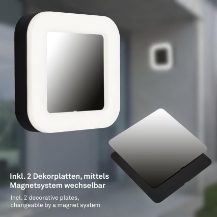 Briloner 3034-015 - Вуличний світлодіодний настінний світильник LED/15W/230V 4000K