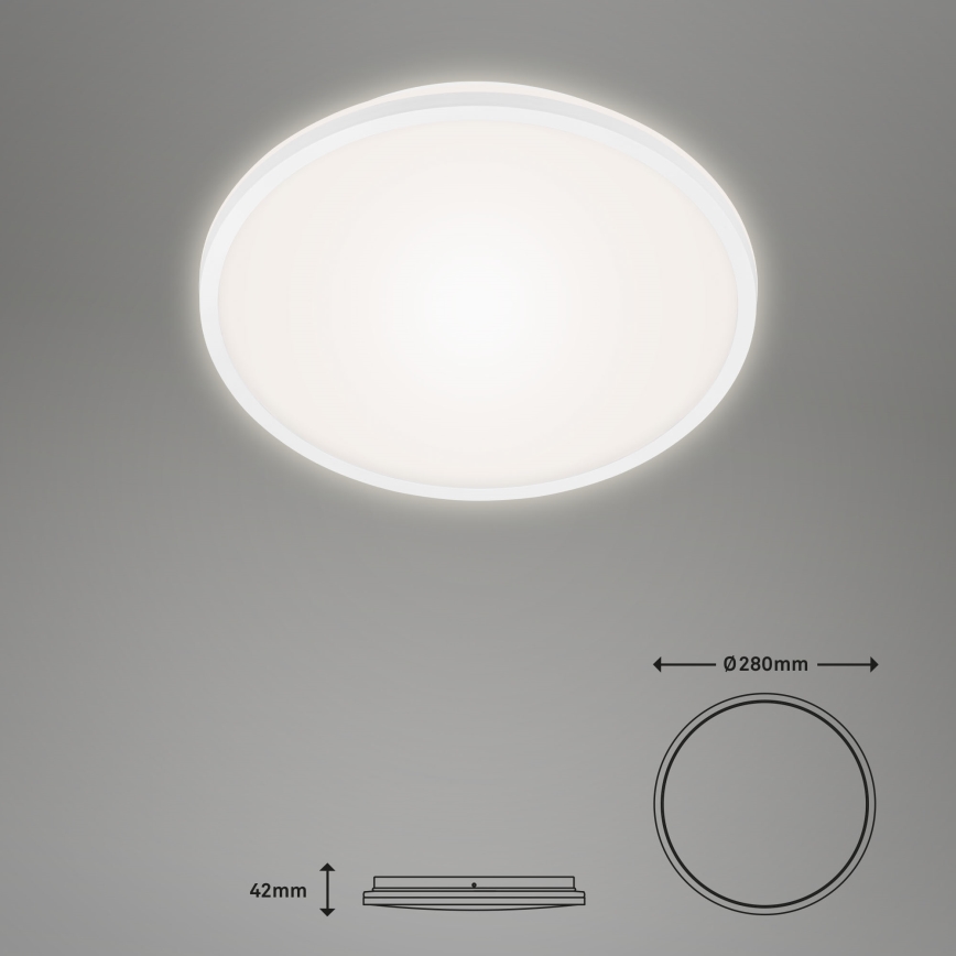 Briloner 3046-016 - Светодиодный потолочный светильник RUNA LED/15W/230V