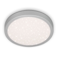 Briloner 3048-014 - Стельовий LED світильник RUNA LED/18W/230V срібний