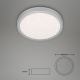 Briloner 3048-014 - Стельовий LED світильник RUNA LED/18W/230V срібний
