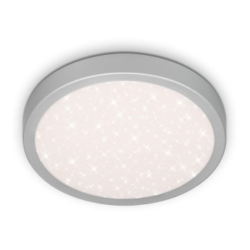 Briloner 3048-014 - Светодиодный потолочный светильник RUNA LED/18W/230V серебряный
