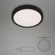 Briloner 3048-015 - Светодиодный потолочный светильник RUNA LED/18W/230V черный