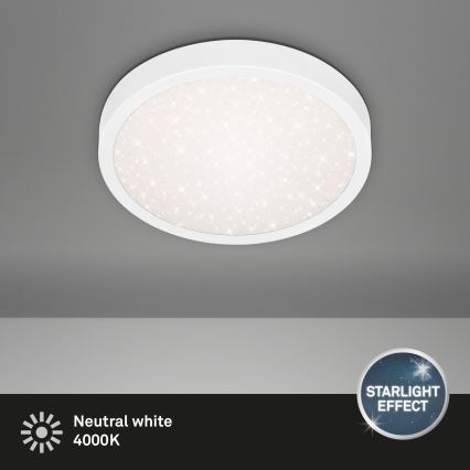 Briloner 3048-016 - Стельовий LED світильник RUNA LED/18W/230V білий