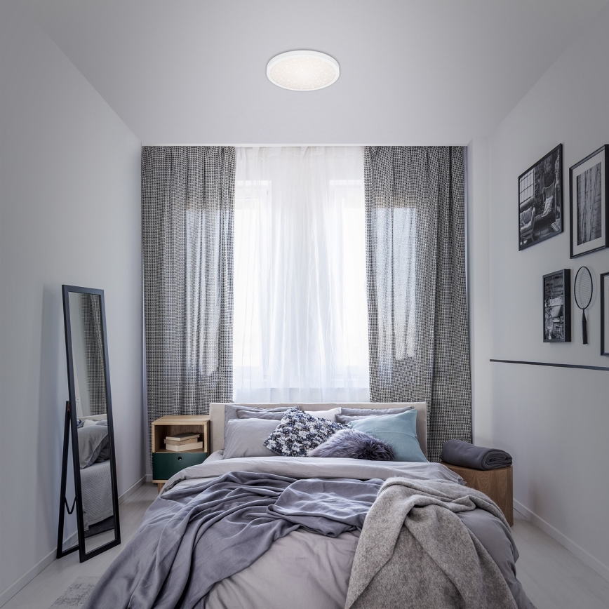 Briloner 3048-016 - Стельовий LED світильник RUNA LED/18W/230V білий