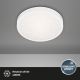 Briloner 3048-016 - Светодиодный потолочный светильник RUNA LED/18W/230V белый