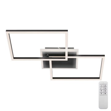 Briloner 3049-015 - Светодиодный потолочный светильник с регулированием яркости FRAME LED/40W/230V + дистанционное управление